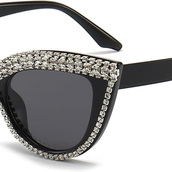 Diamond cat eye sunglasses main image 5